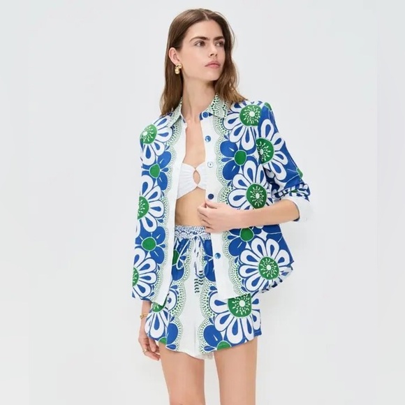 FARM Rio Tops - FARM RIO Exclusive Top Maia Blue